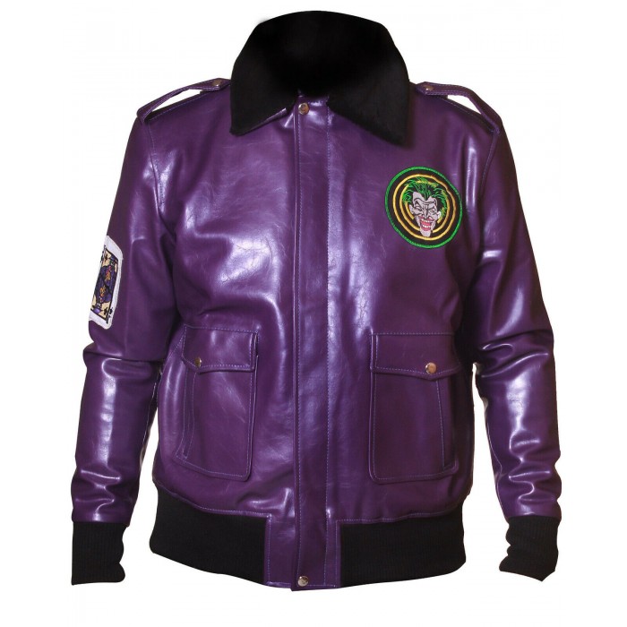 Batman Joker Goons Purple Jacket